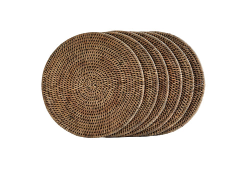 Round Placemats Set of 6 - Small