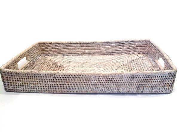 Rectangle Tray With Inset Handles